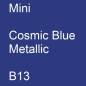 Preview: Mini, Cosmic Blue Metallic, B13.